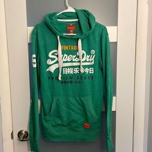 SUPERDRY Vintage Logo Tri Hoodie Men Size M EUC